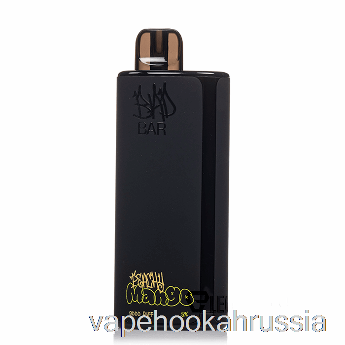 Vape Russia Bad Bar 8000 одноразовый персиковый манго лед